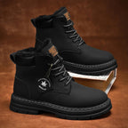 Gavin | Men's Fur-Lined Insulated Snow Boots, Winter Boots | Animated Apparel