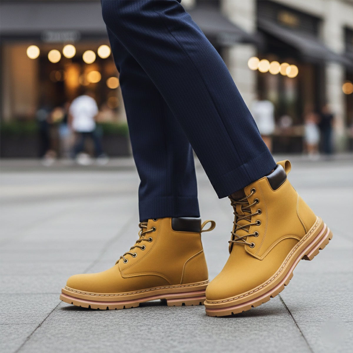 Gavin | Men's Fur-Lined Insulated Snow Boots, Winter Boots | Animated Apparel