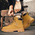 Gavin | Men's Fur-Lined Insulated Snow Boots, Winter Boots | Animated Apparel