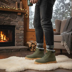 Gavin | Men's Fur-Lined Insulated Snow Boots, Winter Boots | Animated Apparel