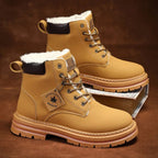 Gavin | Men's Fur-Lined Insulated Snow Boots, Winter Boots | Animated Apparel