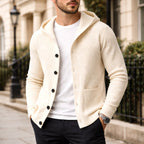 Gavin | Men's Knit Cardigan, Soft Everyday Cardigan | Animated Apparel | Khaki