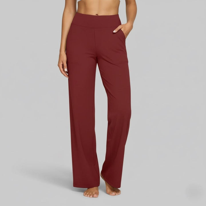 Genevieve | Women's Stretch Trousers, Comfortable Everyday Trousers | Animated Apparel
