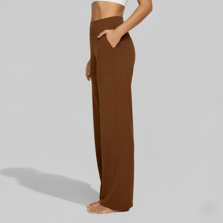 Genevieve | Women's Stretch Trousers, Comfortable Everyday Trousers | Animated Apparel