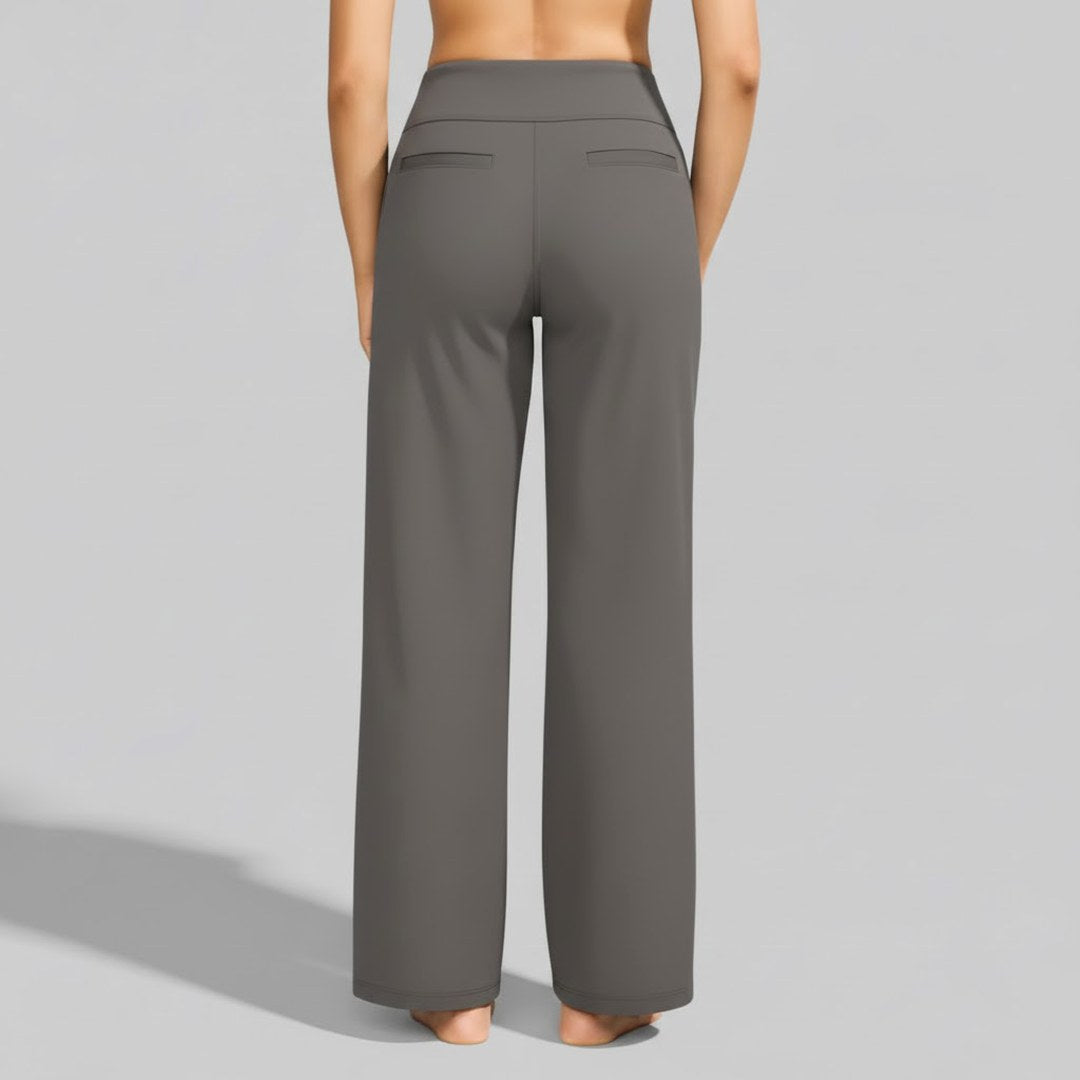 Genevieve | Women's Stretch Trousers, Comfortable Everyday Trousers | Animated Apparel