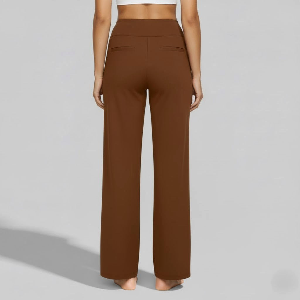 Genevieve | Women's Stretch Trousers, Comfortable Everyday Trousers | Animated Apparel