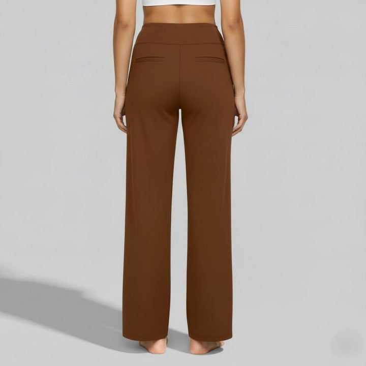 Genevieve | Women's Stretch Trousers, Comfortable Everyday Trousers | Animated Apparel