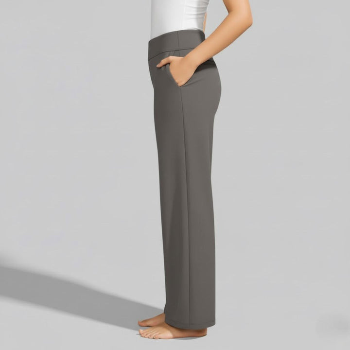 Genevieve | Women's Stretch Trousers, Comfortable Everyday Trousers | Animated Apparel