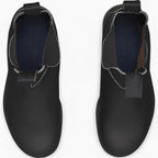 George | Men's Chelsea Leather Slip-On Ankle Boots, Classic Slip-On Boots | Animated Apparel