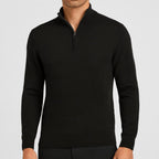James | Men's Textured Merino Wool V-Neck Jumper, Structured Knit Jumper | Animated Apparel
