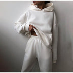 Elizabeth | Women's Oversized Hooded Loungewear Set, Wide-Leg Two-Piece Set | Animated Apparel