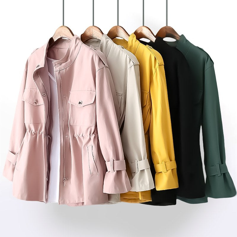 Gillian | Women's Durable Rain Coat, Practical Autumn Coat | Animated Apparel