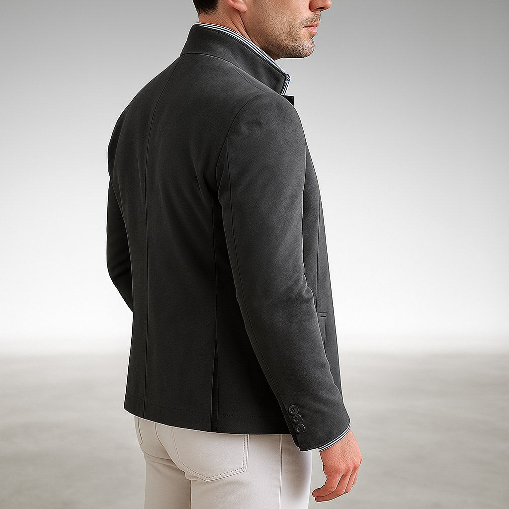 Nolan | Men's Button-Front Cardigan, Relaxed Fit Knit Cardigan | Animated Apparel