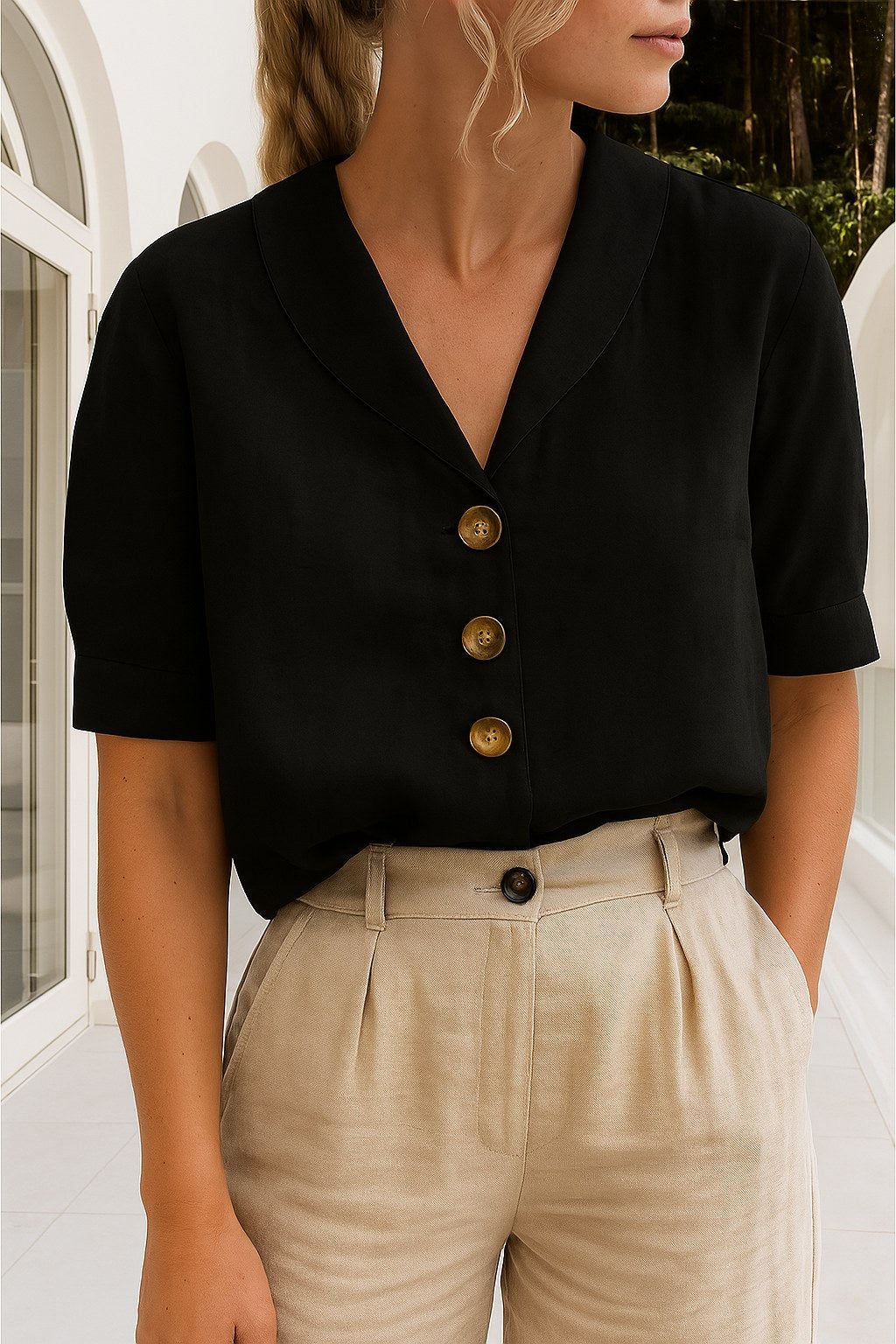 Grace | Women's Casual Short Sleeve Tee - image 5