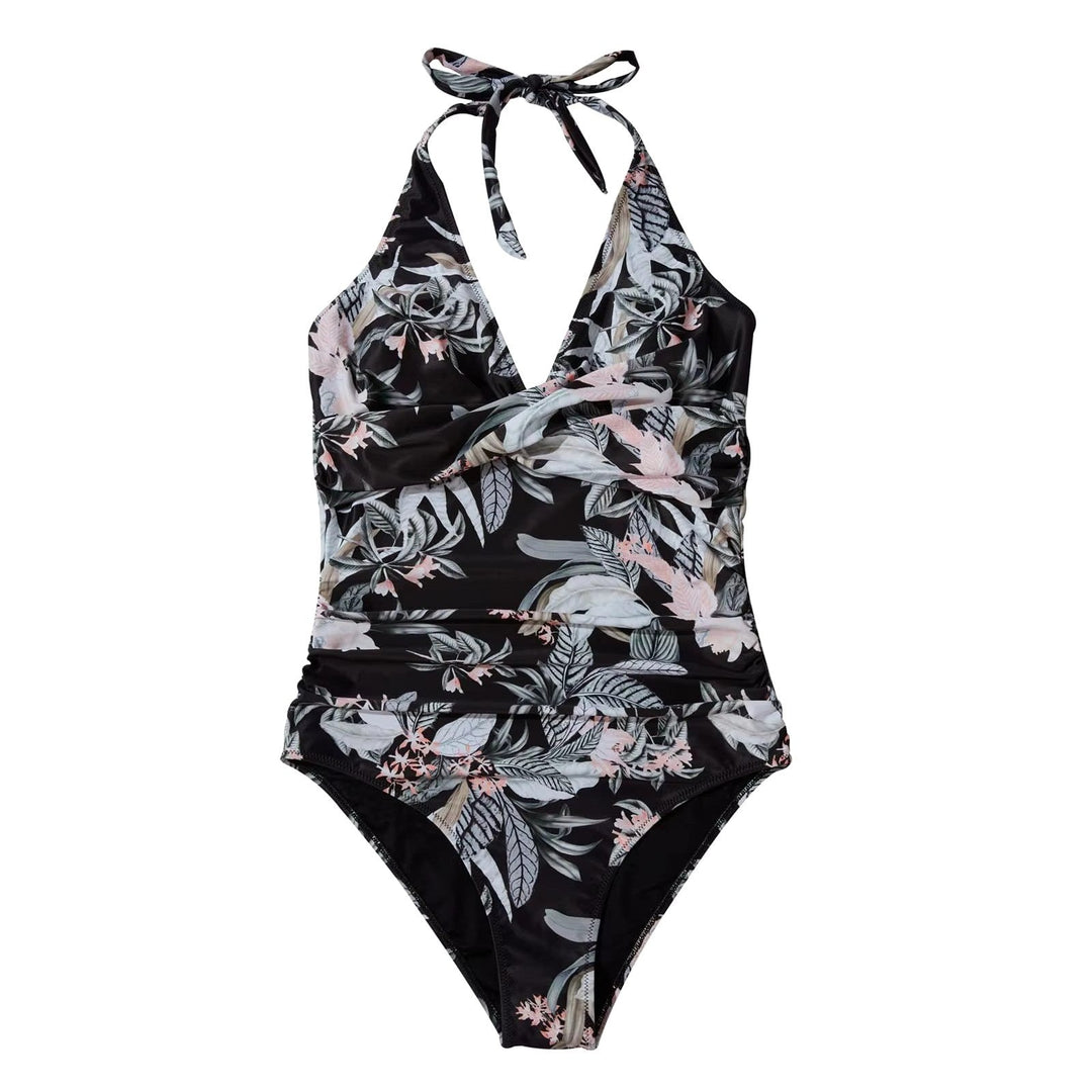 Grace | Women's High-Waist Bikini Set with Push-Up Support - Paars