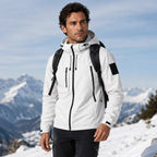 Graham | Men's Lightweight Waterproof Hooded Rain Jacket, Windproof Autumn Jacket | Animated Apparel