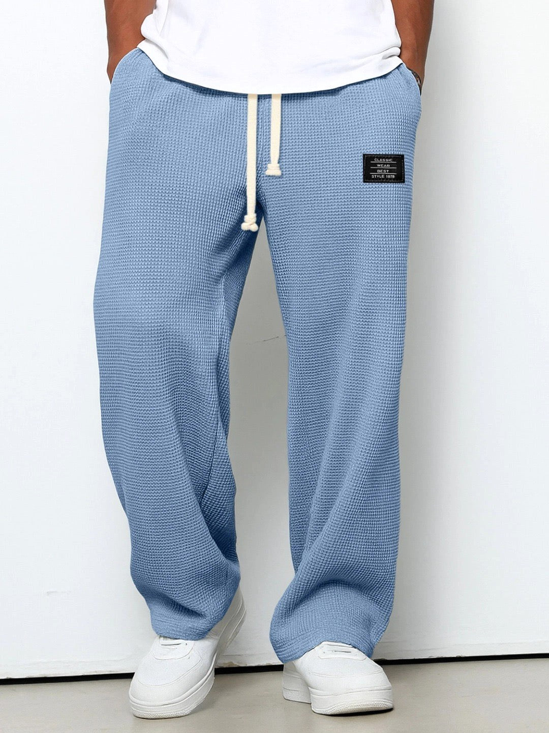 Graham | Women's Relaxed Lace Trousers, Straight-Leg Everyday Trousers | Animated Apparel