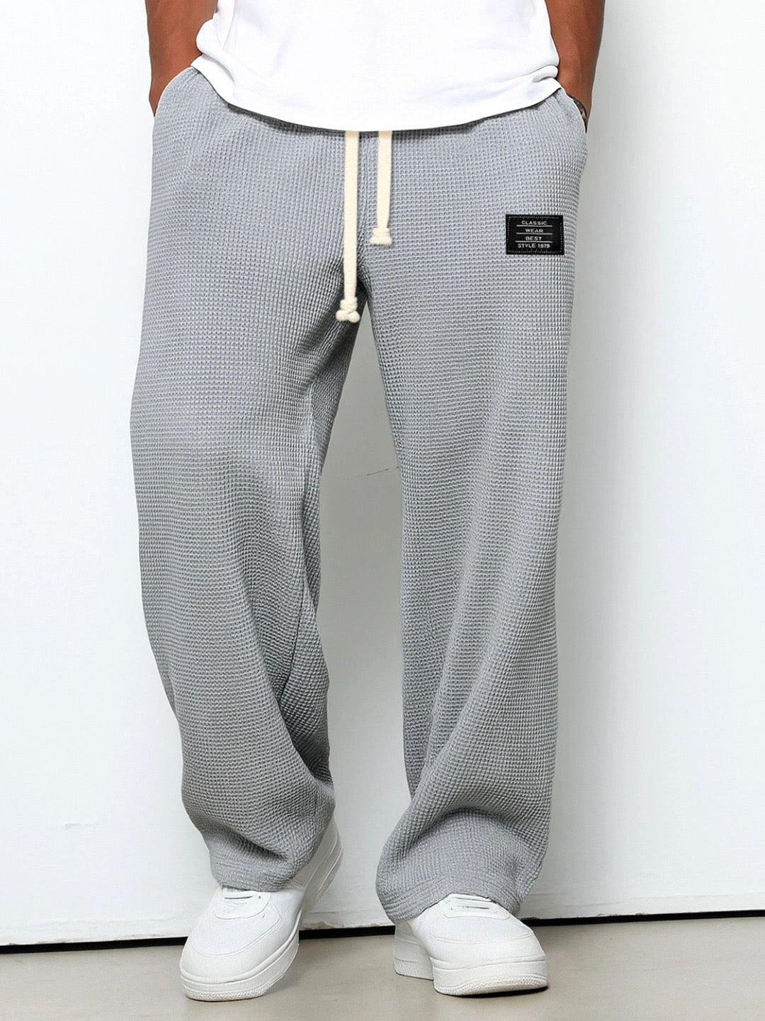 Graham | Women's Relaxed Lace Trousers, Straight-Leg Everyday Trousers | Animated Apparel