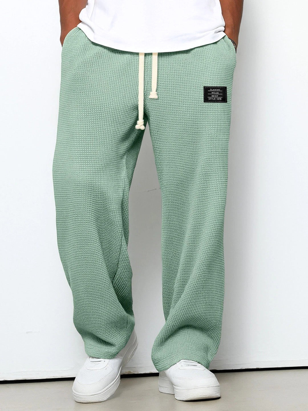Graham | Women's Relaxed Lace Trousers, Straight-Leg Everyday Trousers | Animated Apparel