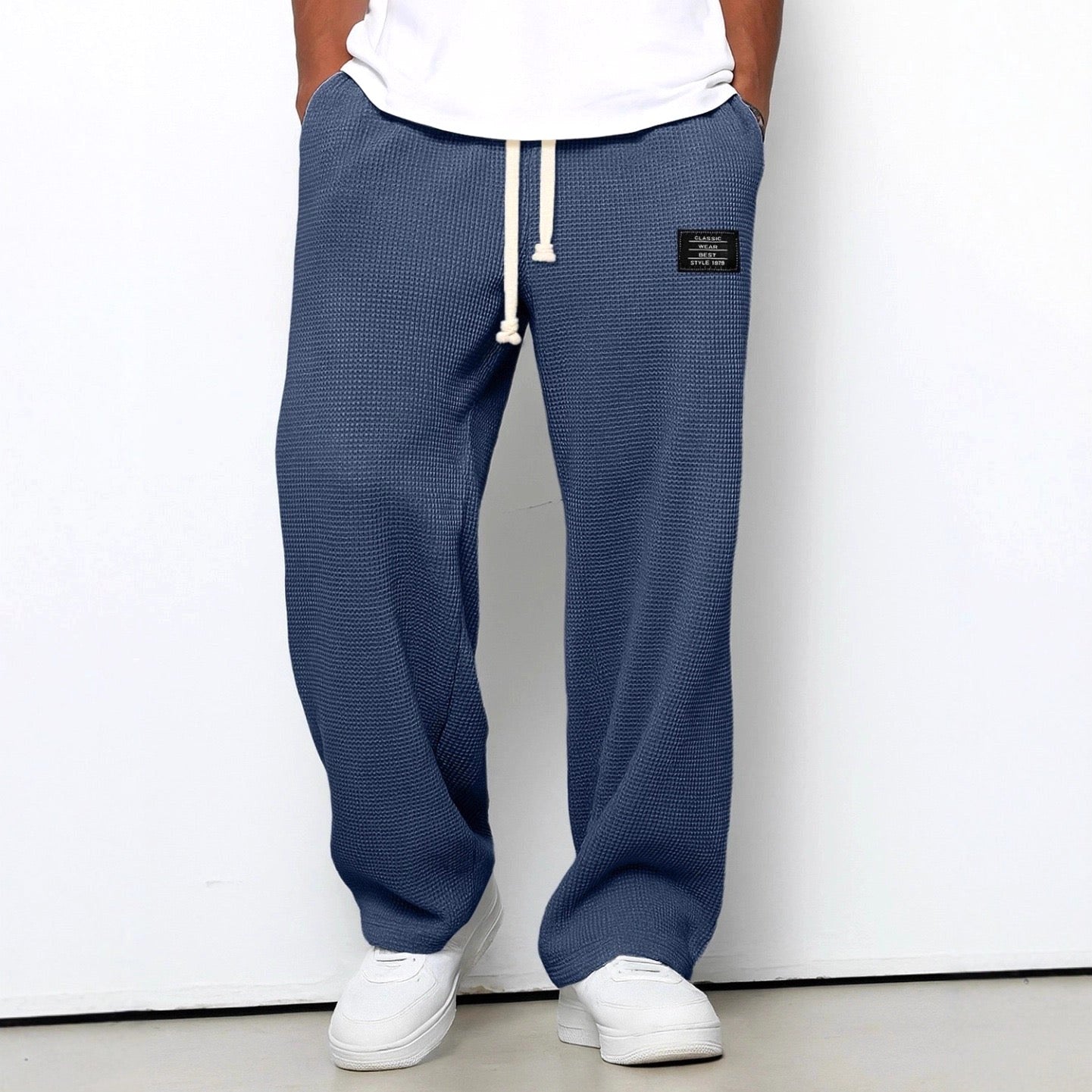 Graham | Women's Relaxed Lace Trousers, Straight-Leg Everyday Trousers | Animated Apparel