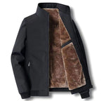 Grant | Men's Waterproof Jacket with Thermal Fleece Lining, Smart Autumn Coat | Animated Apparel