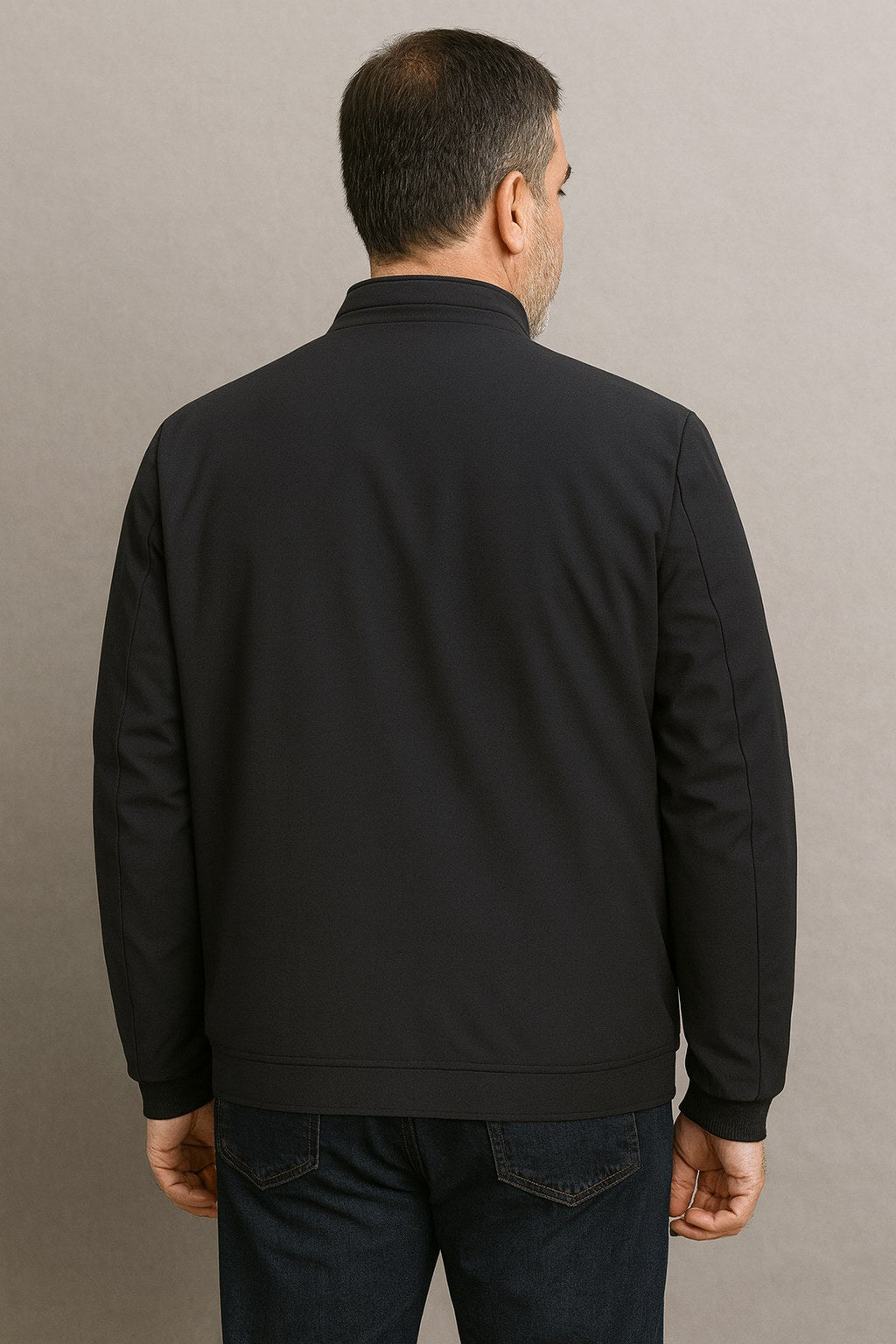 Grant | Men's Waterproof Jacket with Thermal Fleece Lining, Smart Autumn Coat | Animated Apparel