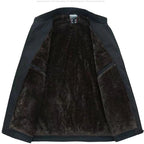 Grant | Men's Waterproof Jacket with Thermal Fleece Lining, Smart Autumn Coat | Animated Apparel