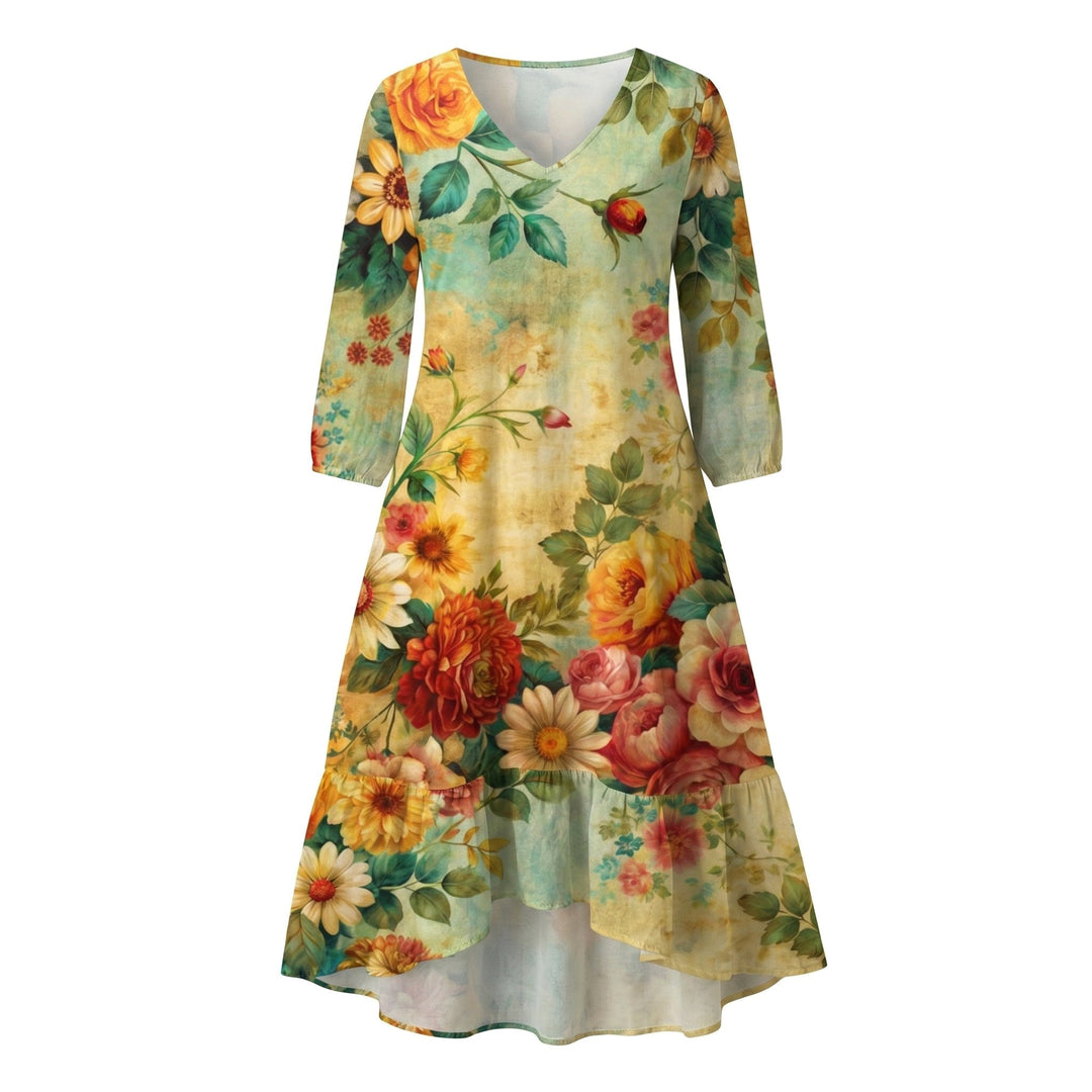 Hadley | Women's Boho Floral Midi Dress - image 6