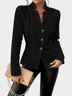 Hadley | Women's Elegant Tailored Blazer - Black