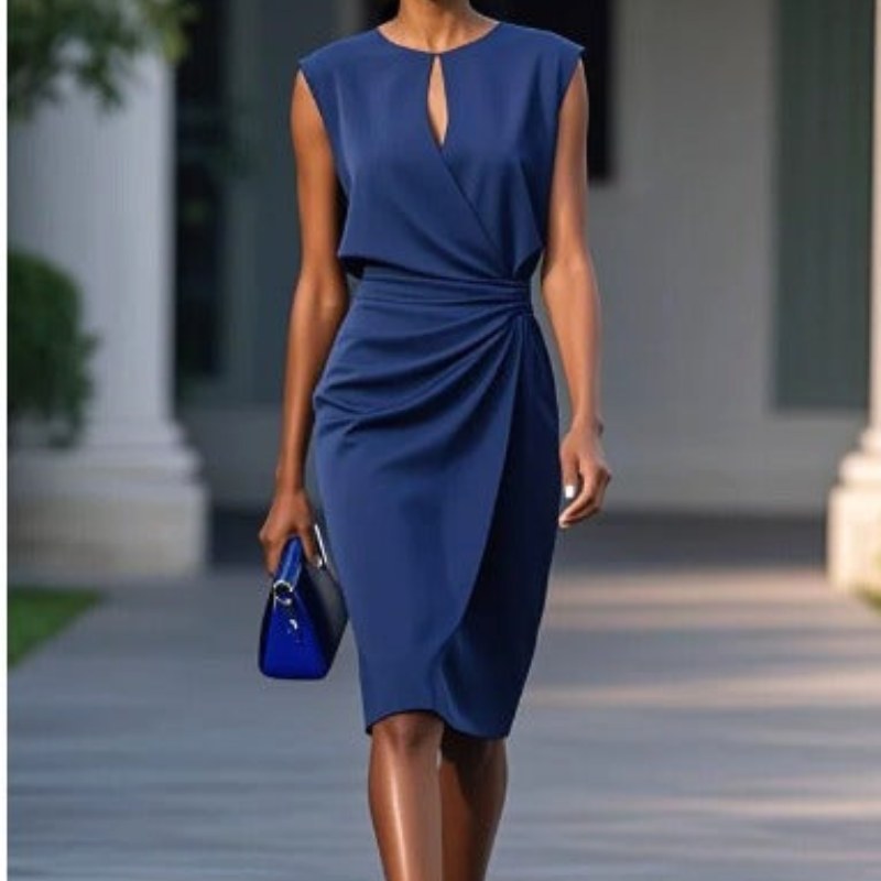 Hailey | Women's Elegant Midi Dress - image 2