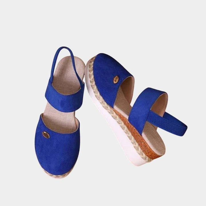 Hallie | Women's Orthopedic Sandals - Blue