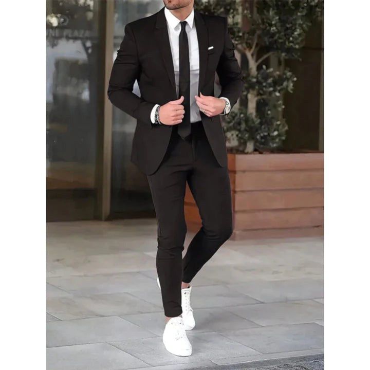 Hamish | Men's Two-Piece Suit, Modern Blazer and Trousers | Animated Apparel