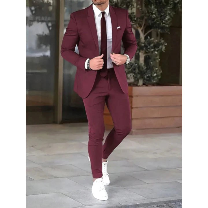Hamish | Men's Two-Piece Suit, Modern Blazer and Trousers | Animated Apparel