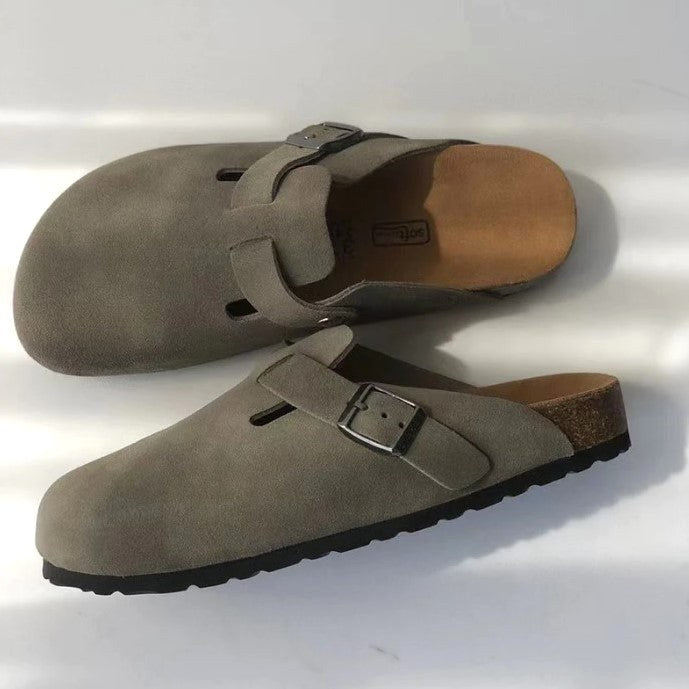 Harper | Women's Backless Clogs with Adjustable Buckle Strap - image 3