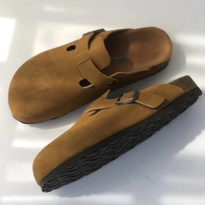 Harper | Women's Backless Clogs with Adjustable Buckle Strap - image 5