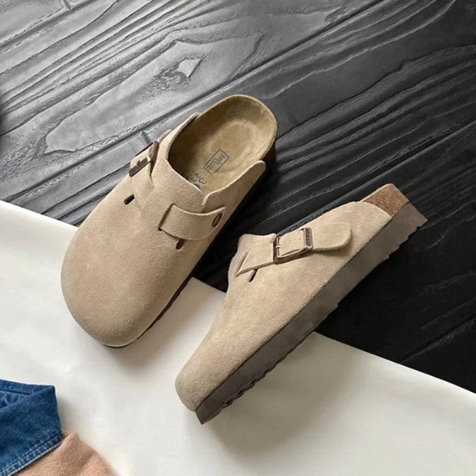 Harper | Women's Backless Clogs with Adjustable Buckle Strap - image 9