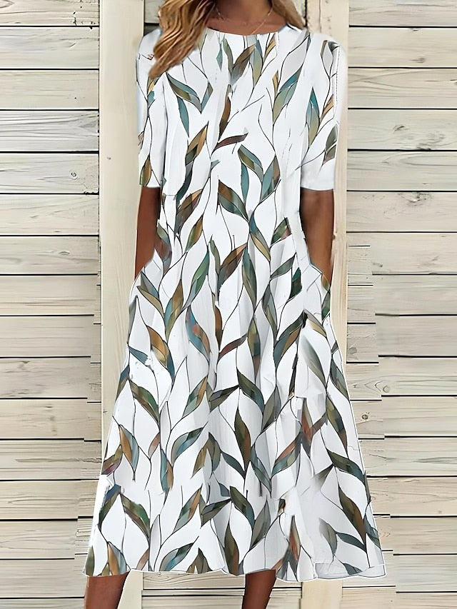 Harper | Women's Coastal Floral Midi Dress - image 3