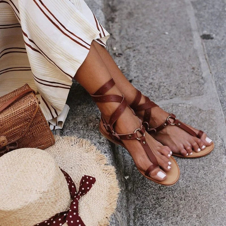 Harper | Women's Gladiator Sandals with Adjustable Buckle Straps - image 7