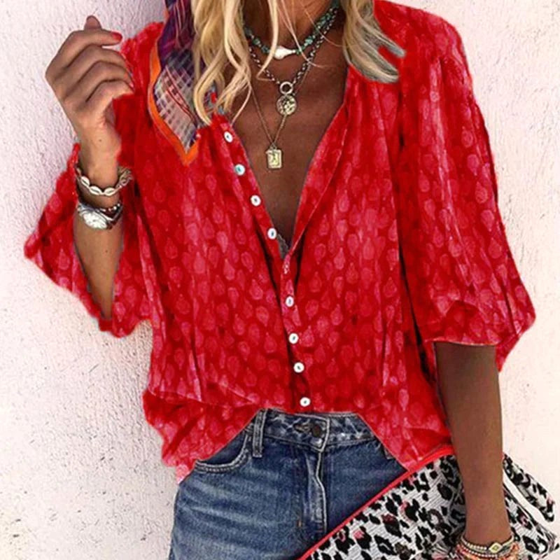 Harper | Women's Lightweight Casual Summer Blouse - image 3