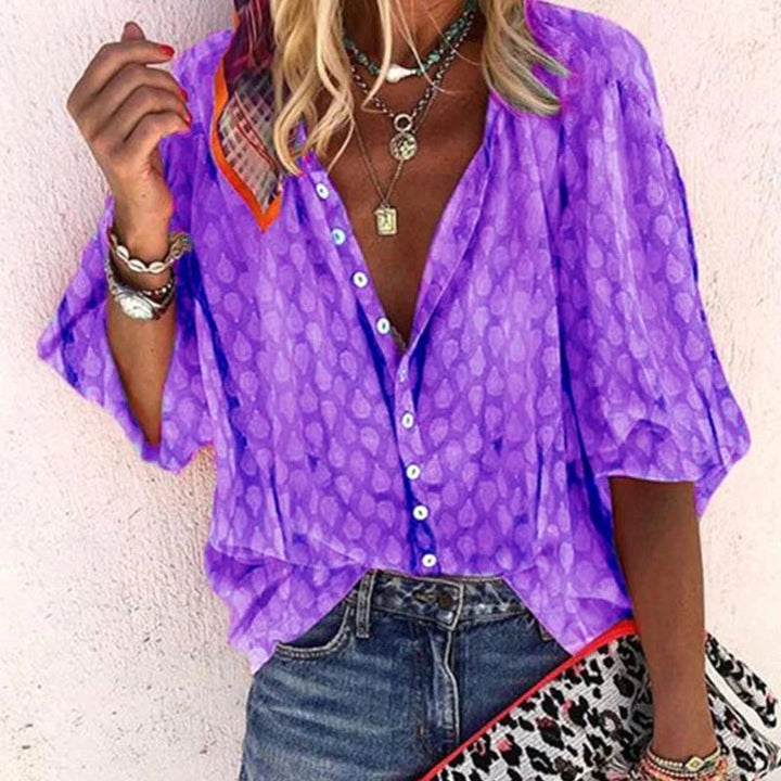 Harper | Women's Lightweight Casual Summer Blouse - image 4