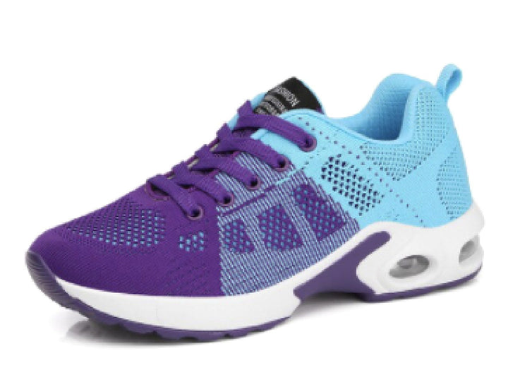 Harper | Women's Lightweight Walking Sneakers - Red