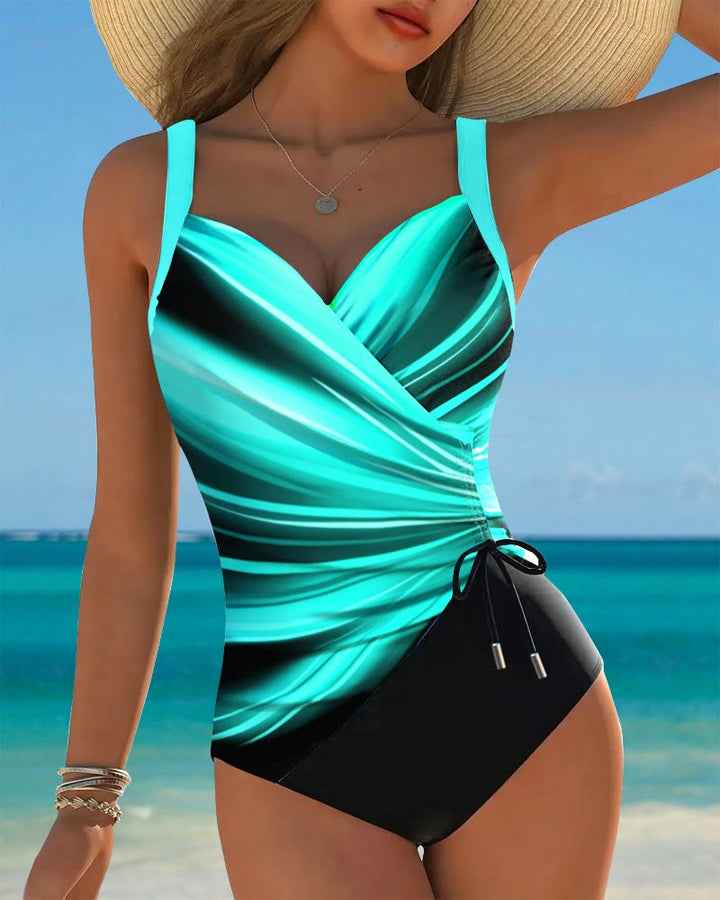 Harper | Women's One-Piece Swimsuit with Lace-Up Details - image 13