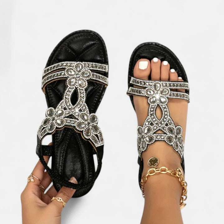 Harper | Women's Orthopedic Sandals - Gold