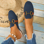 Harper | Women's Patterned Summer Slippers - green