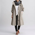 Harriet | Women's Relaxed-Fit Waterproof Jacket, Hooded Rain Coat | Animated Apparel