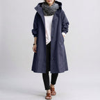 Harriet | Women's Relaxed-Fit Waterproof Jacket, Hooded Rain Coat | Animated Apparel