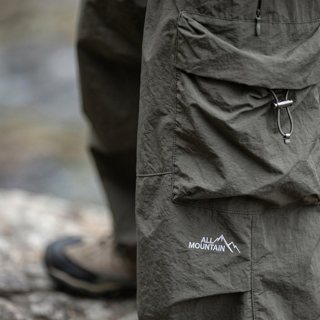 Elijah | Men's Waterproof Cargo Trousers, Loose-Fit Technical Walking Trousers | Animated Apparel