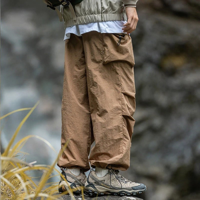 Elijah | Men's Waterproof Cargo Trousers, Loose-Fit Technical Walking Trousers | Animated Apparel
