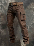 Mason | Men's Relaxed Cargo Trousers, Loose-Fit Utility Trousers | Animated Apparel