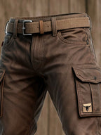 Mason | Men's Relaxed Cargo Trousers, Loose-Fit Utility Trousers | Animated Apparel